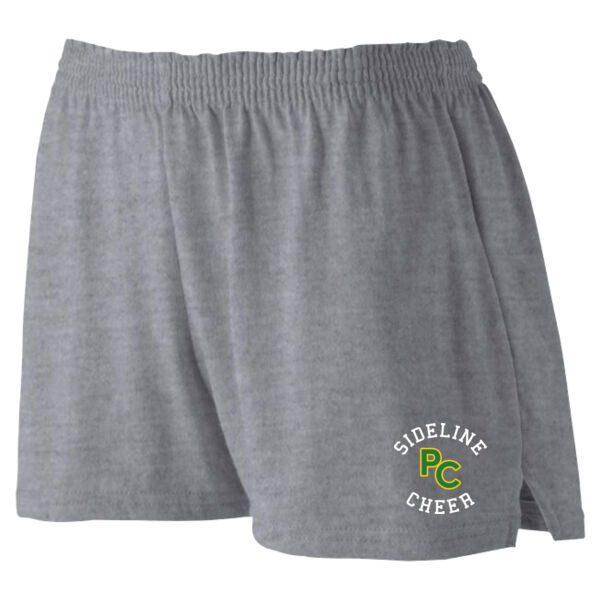 Augusta - Ladies Junior Fit Jersey Shorts - Printed Logo Thumbnail