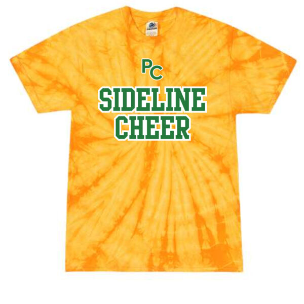 Colortone - Multi-Color Tie-Dyed T-Shirt - Printed Logo **Add Name for $5! ** Thumbnail